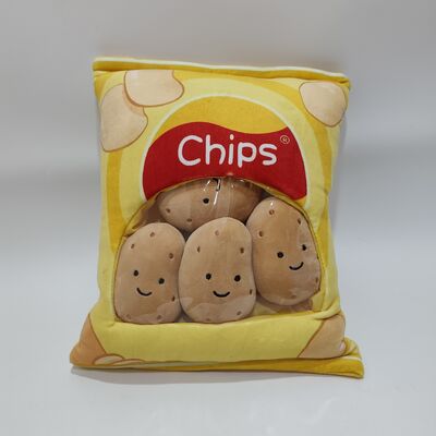 Carinhoso travesseiro de batatas de PVC com adorável travesseiro de batatas