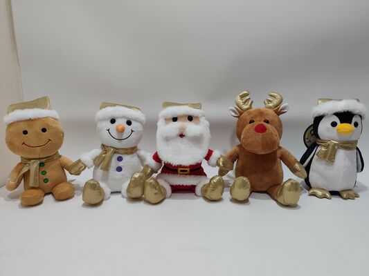 5 Colecções de Brinquedos de Natal Dourados