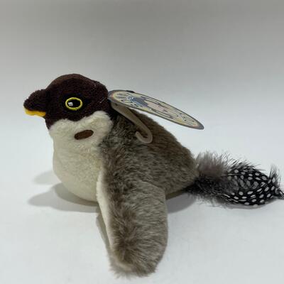 Brinquedo Interativo para Pássaros com Asas que Batem para Diversão